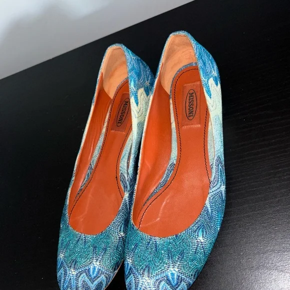 Missoni Blue Women's Shoes - Picture 4 of 6